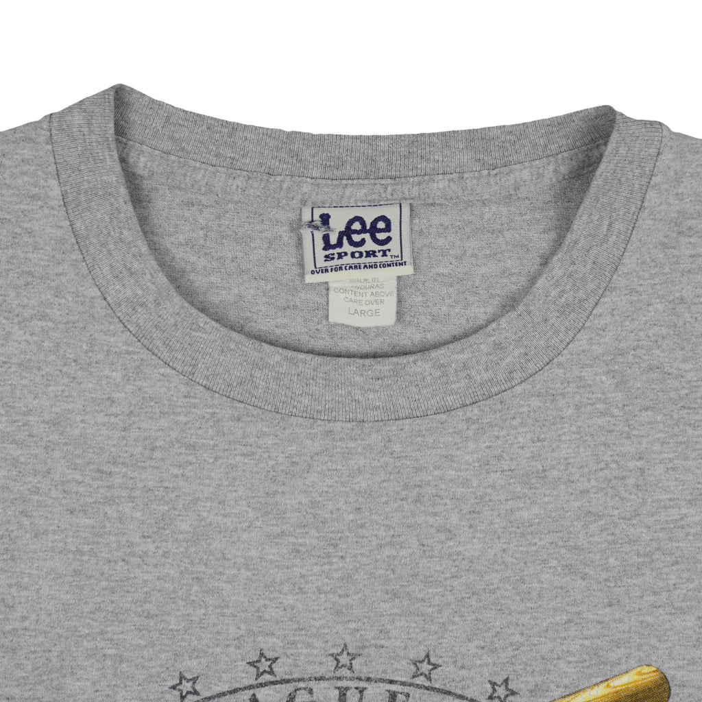 NFL (Lee) - Oakland Athletics Baseball T-Shirt 2004 Large Vintage Retro Football