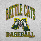 MLB (Fruit of the Loom) - Michigan Battle Cats Single Stitch T-Shirt 1995 Large Vintage Retro Baseball