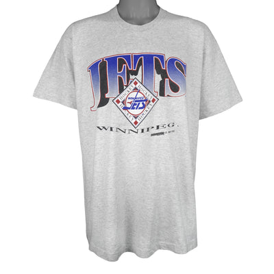 NHL (Fruit of The Loom) - Winnipeg Jets Single Stitch T-Shirt 1993 X-Large