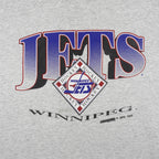 NHL (Fruit Of The Loom) - Winnipeg Jets Single Stitch T-Shirt 1993 X-Large vintage Retro Hockey