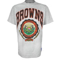 NFL (Nutmeg) - Cleveland Browns Member Club T-Shirt 1990s Large Vintage Retro Football