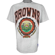 NFL (Nutmeg) - Cleveland Browns Member Club T-Shirt 1990s Large Vintage Retro Football