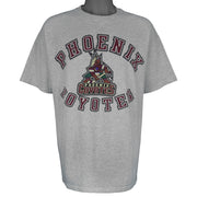 NHL (Hanes) - Phoenix Coyotes Spell-Out T-Shirt 1990s X-Large Vintage Retro Hockey