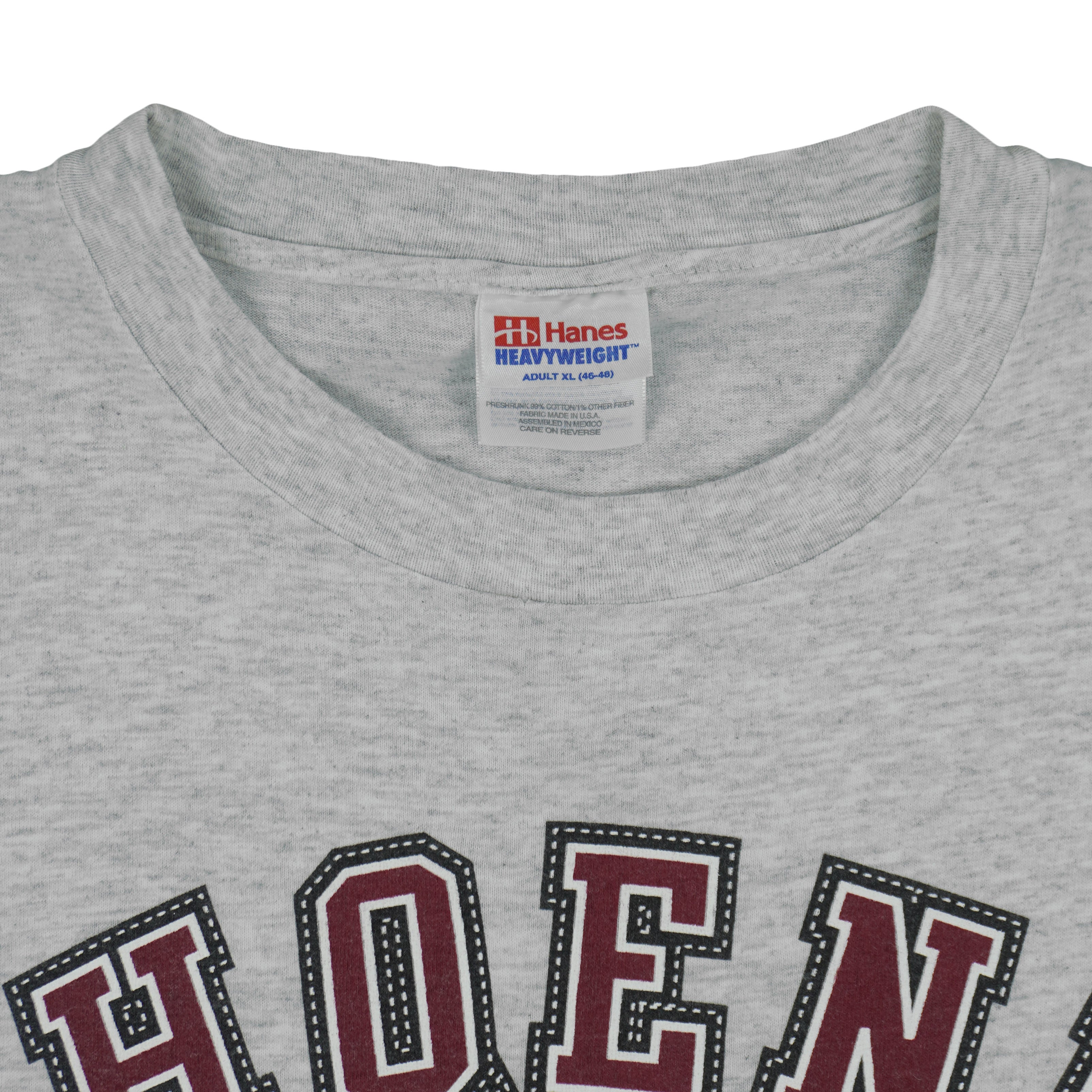 NHL (Hanes) - Phoenix Coyotes Spell-Out T-Shirt 1990s X-Large Vintage Retro Hockey