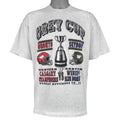 CFL - Calgary Stampeders VS Winnipeg Blue Bombers Grey Cup Champions T-Shirt 1992 X-Large Vintage Retro Football