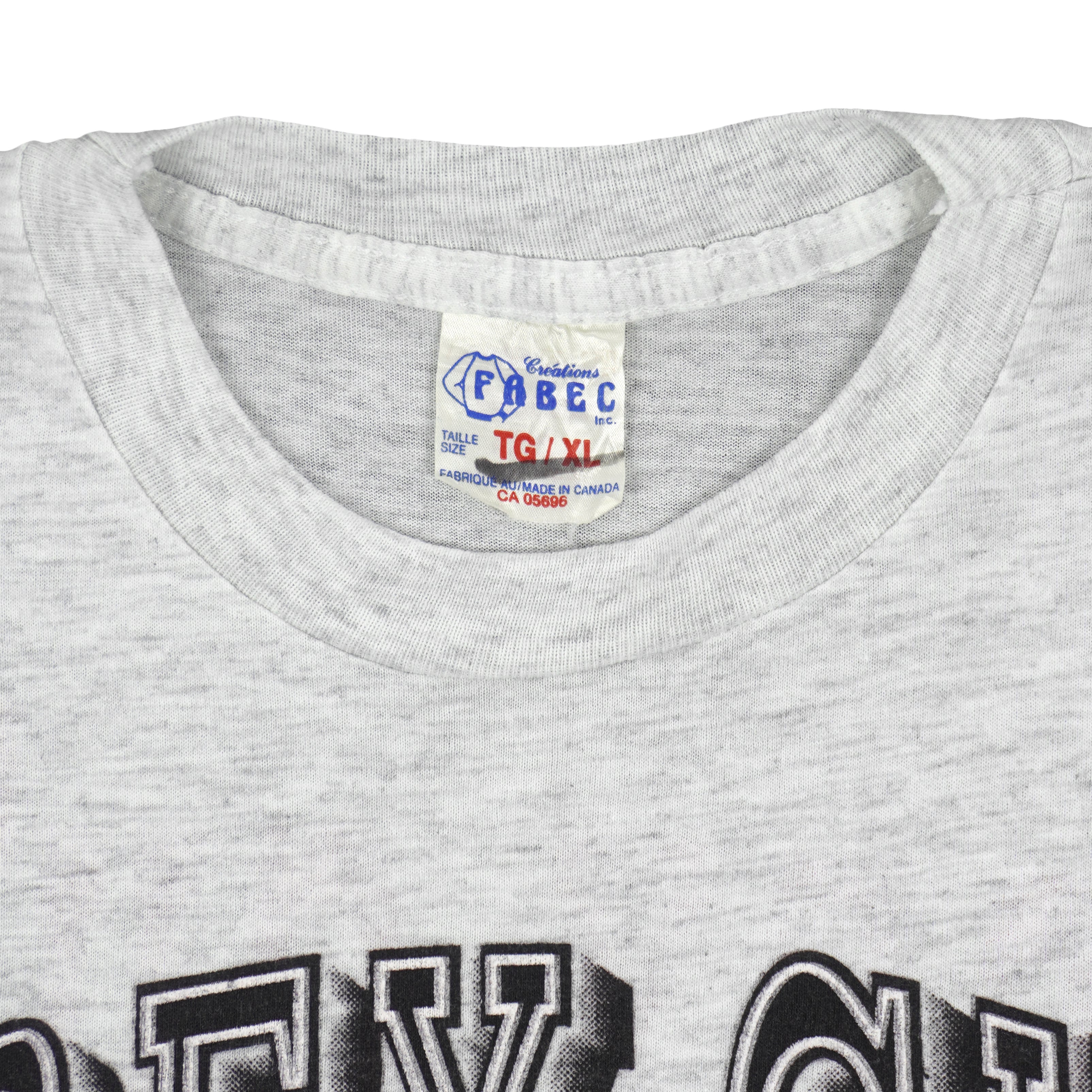 CFL - Calgary Stampeders VS Winnipeg Blue Bombers Grey Cup Champions T-Shirt 1992 X-Large Vintage Retro Football