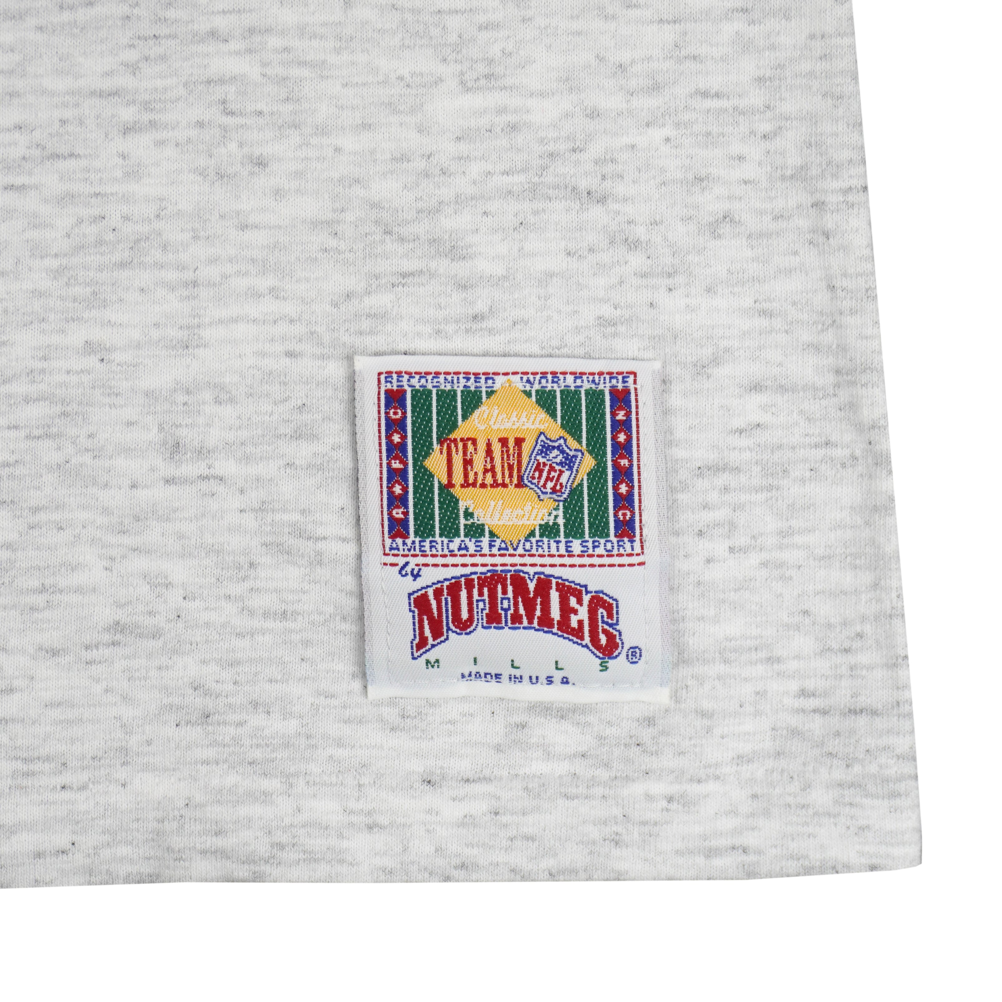 NHL (Nutmeg) - Edmonton Oilers Member Club Single Stitch T-Shirt 1990s Large Vintage Retro Hockey