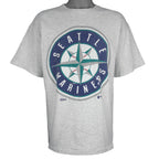 MLB (Salem) - Seattle Mariners Single Stitch T-Shirt 1992 X-Large Vintage Retro Baseball