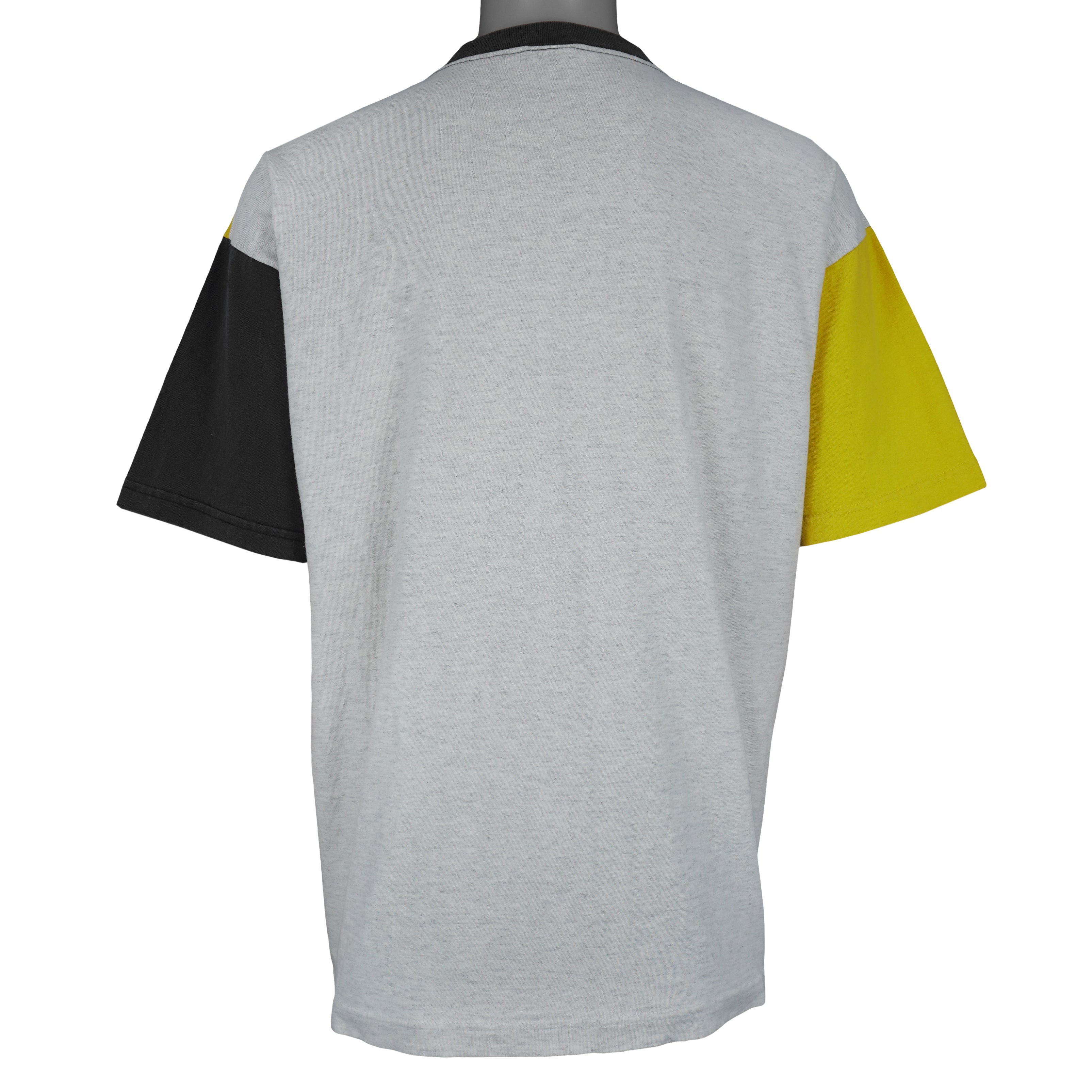 NHL (Salem) - Black, Grey and Yellow Pittsburgh Penguins T-Shirt 1994 X-Large Vintage Retro Hockey