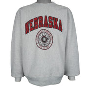 NCAA (Northwest Knitting Mills) - University of Nebraska Sweatshirt 1990s X-Large Vintage Retro