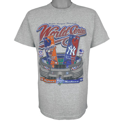 MLB (Pro Player) - World Series New York Yankees VS San Diego Padres T-Shirt 1998 Medium