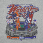 MLB (Pro Player) - World Series New York Yankees VS San Diego Padres T-Shirt 1998 Medium Vintage Retro Baseball