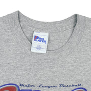 MLB (Pro Player) - World Series New York Yankees VS San Diego Padres T-Shirt 1998 Medium Vintage Retro Baseball