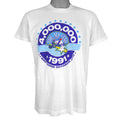 MLB (Fruit Of The Loom) - Toronto Blue Jays The All Star Season T-Shirt 1991 X-Large Vintage Retro Baseball