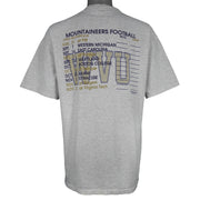 NCAA (Powerpro) - West Virginia Mountaineers Helmet T-Shirt 1990s X-Large Vintage Retro