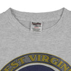 NCAA (Powerpro) - West Virginia Mountaineers Helmet T-Shirt 1990s X-Large Vintage Retro