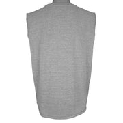 Vintage - Grey World Gym Big Spell-Out Sleeveless Shirt Large Vintage Retro