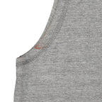Vintage - Grey World Gym Big Spell-Out Sleeveless Shirt Large Vintage Retro