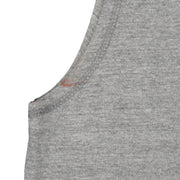 Vintage - Grey World Gym Big Spell-Out Sleeveless Shirt Large Vintage Retro