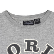 Vintage - Grey World Gym Big Spell-Out Sleeveless Shirt Large Vintage Retro