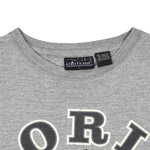 Vintage - Grey World Gym Big Spell-Out Sleeveless Shirt Large Vintage Retro