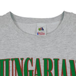 Vintage (Fruit Of The Loom) - Hungarian Pride Crew Neck Sweatshirt 1990s Large Vintage Retro