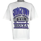 NCAA (Proj) - University Of Georgetown Hoyas T-Shirt 1990s X-Large Vintage Retro