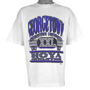 NCAA (Proj) - University Of Georgetown Hoyas T-Shirt 1990s X-Large Vintage Retro