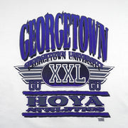 NCAA (Proj) - University Of Georgetown Hoyas T-Shirt 1990s X-Large Vintage Retro