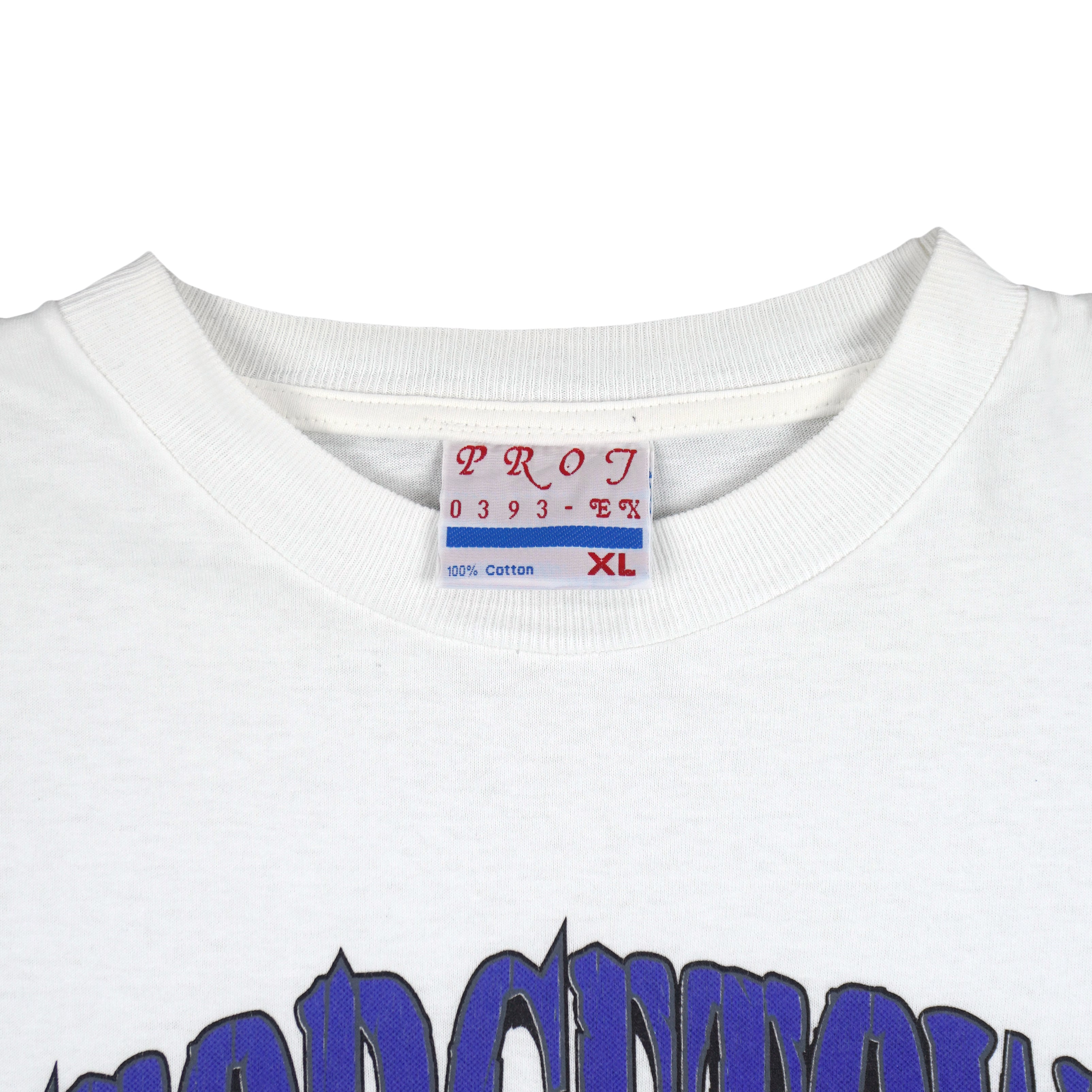 NCAA (Proj) - University Of Georgetown Hoyas T-Shirt 1990s X-Large Vintage Retro