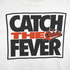 MLB - Baltimore Orioles Catch The Fever T-Shirt 1990s Large Vintage Retro Baseball