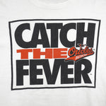 MLB - Baltimore Orioles Catch The Fever T-Shirt 1990s Large Vintage Retro Baseball
