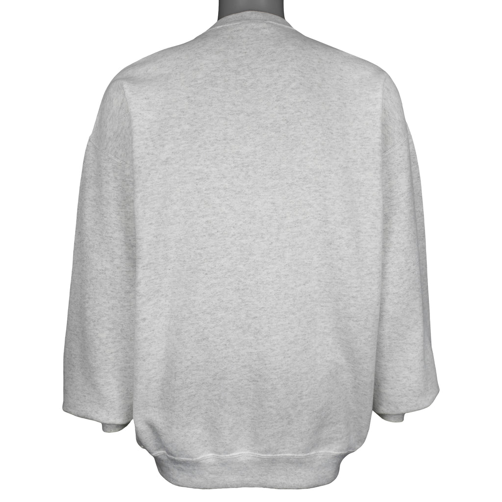 NCAA (CS) - Arkansas Razorbacks Embroidered Sweatshirt 1990s Large Vintage Retro