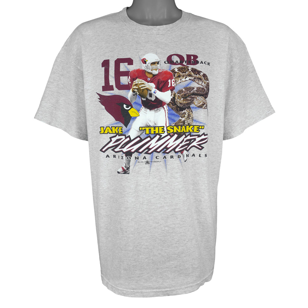 MLB (Logo 7) - St. Louis Cardinals Jake Plummer The Snake #16 T-Shirt 1998 X-Large Vintage Retro Baseball