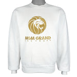 Vintage - MGM Grand, Las Vegas Embroidered Crew Neck Sweatshirt 1990s Small