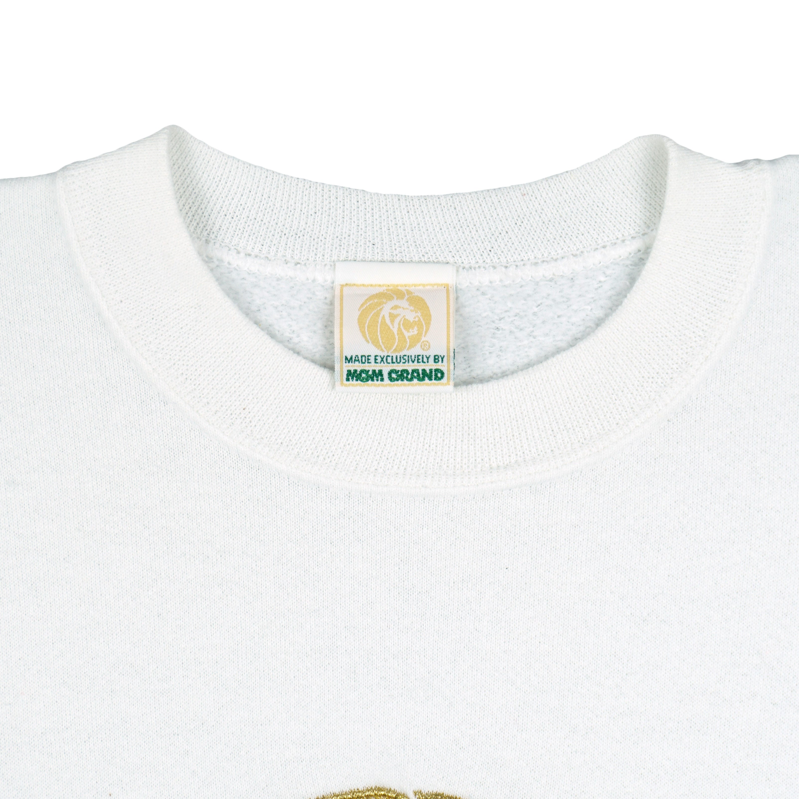 Vintage - MGM Grand, Las Vegas Embroidered Crew Neck Sweatshirt 1990s Small Vintage Retro