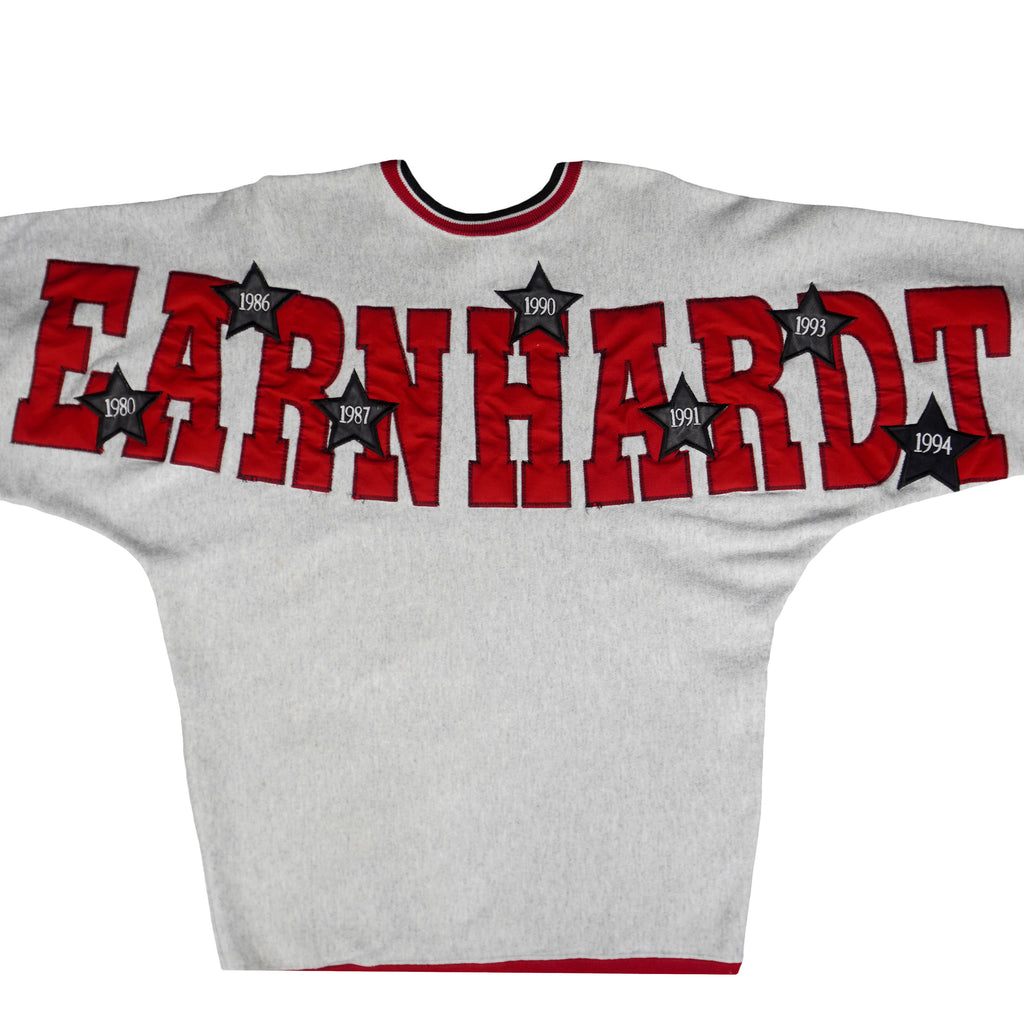 NASCAR (Legends) - Dale Earnhardt Champion Stars Crew Neck Sweatshirt 1990s Medium Vintage Retro