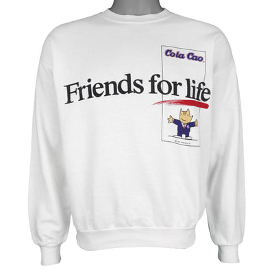 Vintage - Olympic Game Cola Cao Crew Neck Sweatshirt 1988 Large