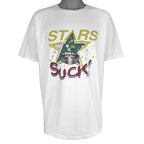 NHL (Fruit Of The Loom) - Colorado Avalanche Stars Suck! T-Shirt 2000 XX-Large Vintage Retro Hockey