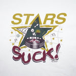 NHL (Fruit Of The Loom) - Colorado Avalanche Stars Suck! T-Shirt 2000 XX-Large Vintage Retro Hockey