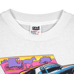 NASCAR (Anvil) - Super Chevy Show Maple Grove T-Shirt 1991 Medium Vintage Retro
