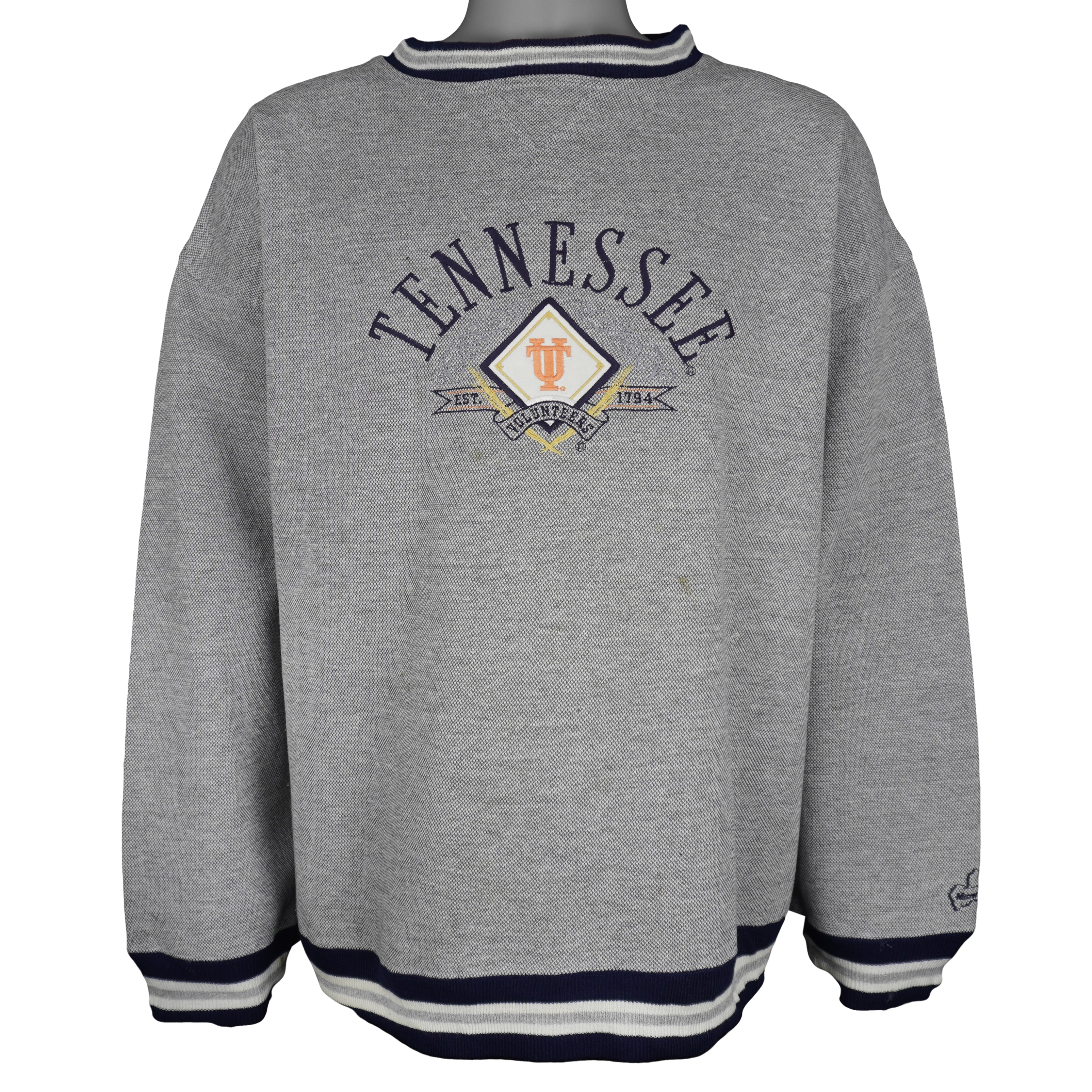 NCAA (Midwest) - Tennessee Volunteers Crew Neck Sweatshirt 1990s X-Large Vintage Retro