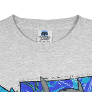 Vintage (Kingstree Classic) - Sea World Sharks Animal Print T-Shirt 1990s X-Large Vintage Retro