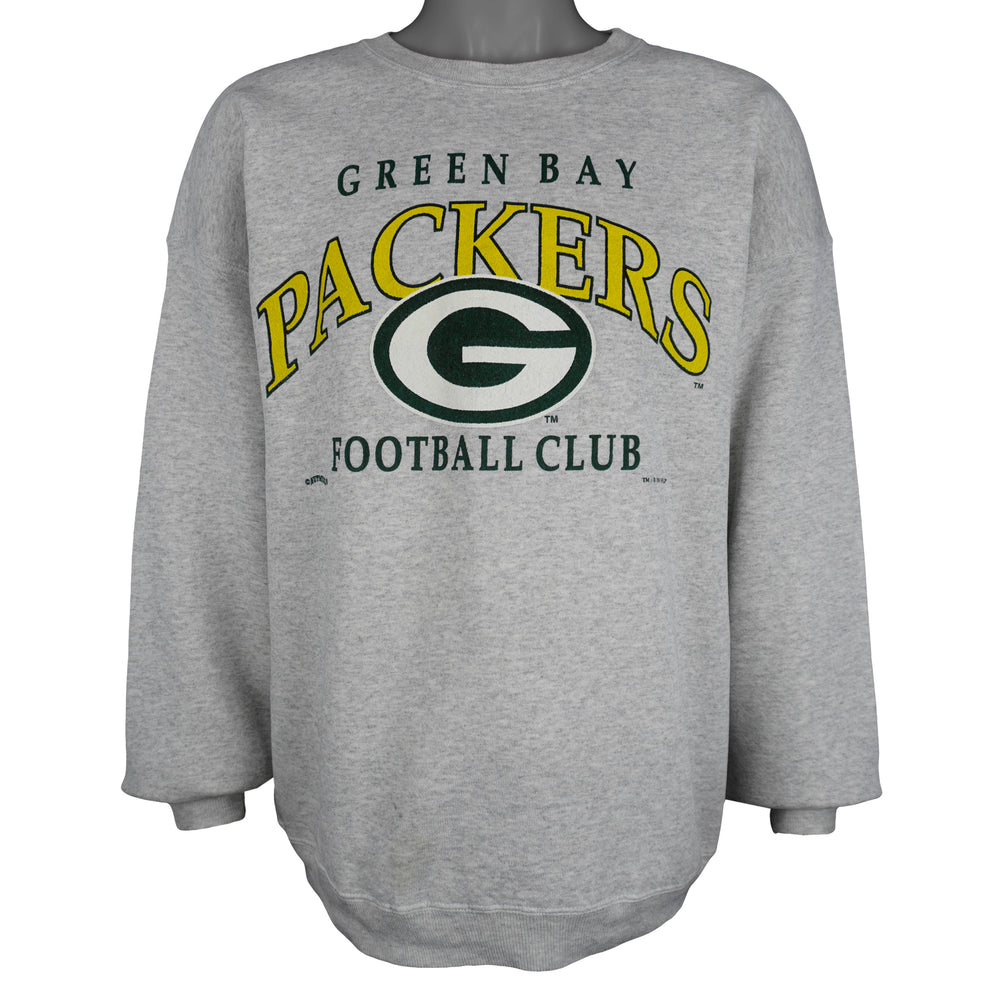NFL (Hanes) - Green Bay Packers Football Club Crew Neck Sweatshirt 1995 X-Large Vintage Retro Football