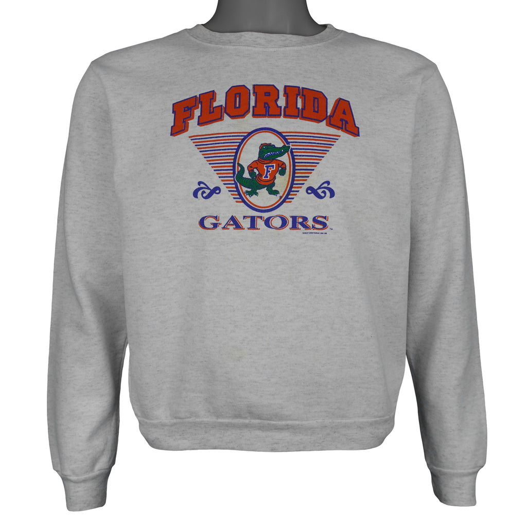 NCAA (Mascot) - Florida Gators Crew Neck Sweatshirt 1992 Large Vintage Retro