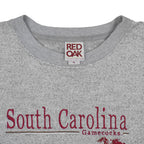 NCAA (Red Oak) - Carolina Gamecocks Embroidered Crew Neck Sweatshirt 1990s X-Large Vintage Retro