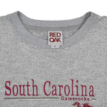 NCAA (Red Oak) - Carolina Gamecocks Embroidered Crew Neck Sweatshirt 1990s X-Large Vintage Retro