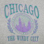 Vintage (Jerzees) - Chicago The Windy City Crew Neck Sweatshirt 1991 Medium Vintage Retro