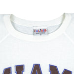NFL (Caliber) - Miami Dolphins Spell-Out crew Neck Sweatshirt 1990s X-Large Vitage Retro Football