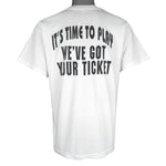 NBA (Screen Stars) - Atlanta Hawks Big Logo T-Shirt 1994 Large Vintage Retro Basketball